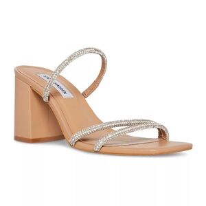 Steve Madden Rhinestone Block Heels